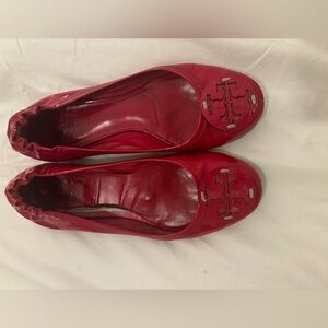 RED TORY BURCH FLATS